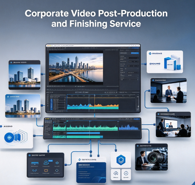 Corporate Video Post-Production and Finishing Service