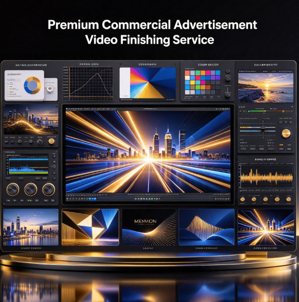 Premium Commercial Advertisement Video Finishing Service
