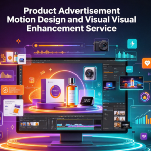 Product Advertisement Motion Design and Visual Enhancement Service