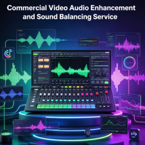 Commercial Video Audio Enhancement and Sound Balancing Service