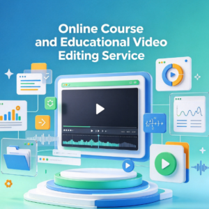 Online Course and Educational Video Editing Service